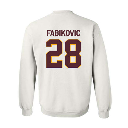 Loyola - NCAA Men's Volleyball : Daniel Fabikovic - Classic Shersey Crewneck Sweatshirt-1