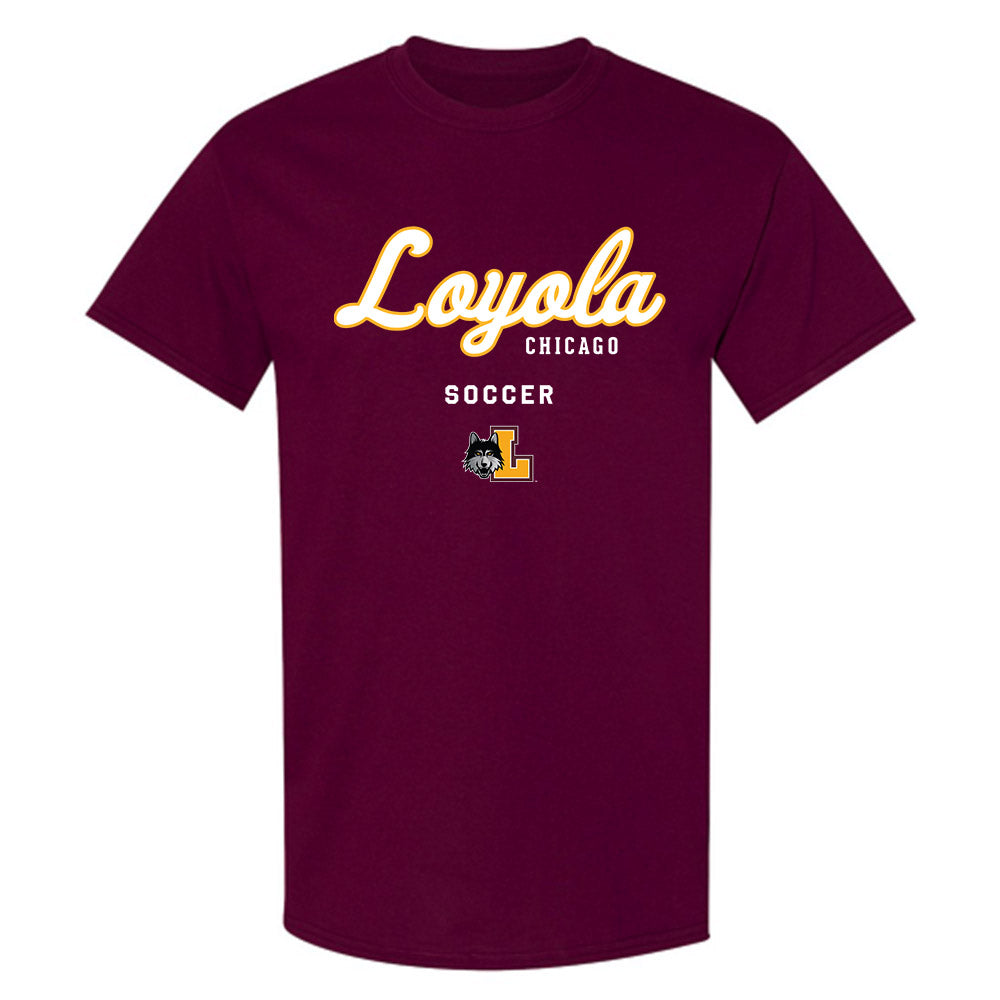 Loyola - NCAA Men's Soccer : Seth Stewart - Classic Shersey T-Shirt-0
