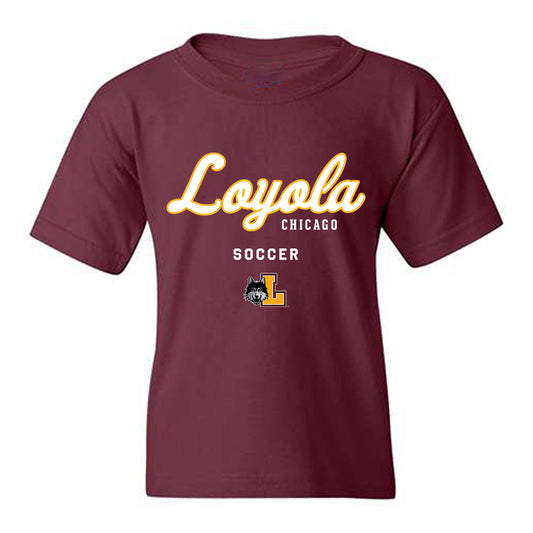 Loyola - NCAA Men's Soccer : Ori Yedlin - Classic Shersey Youth T-Shirt-0