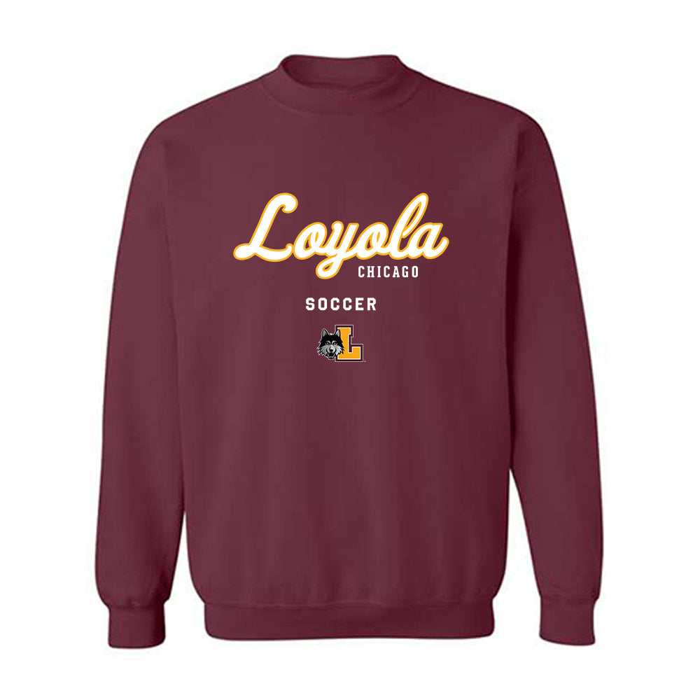 Loyola - NCAA Women's Soccer : Mia Lanni - Classic Shersey Crewneck Sweatshirt-0
