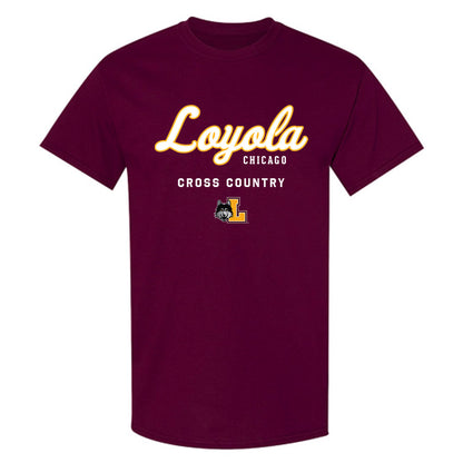 Loyola - NCAA Men's Cross Country : Francesco Benelli - Classic Shersey T-Shirt-0