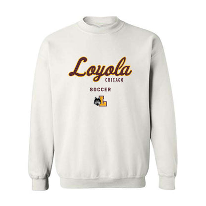 Loyola - NCAA Women's Soccer : Allison Deardorff - Classic Shersey Crewneck Sweatshirt-0