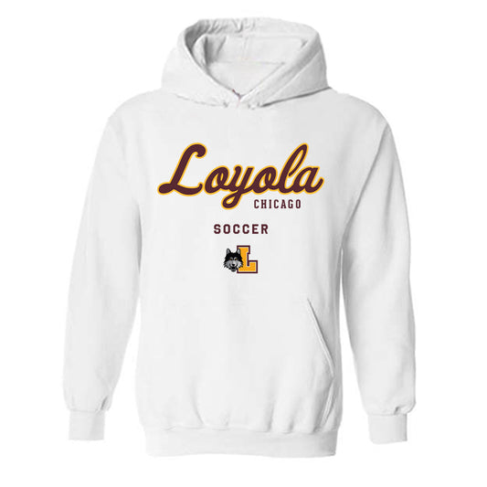 Loyola - NCAA Men's Soccer : Ori Yedlin - Classic Shersey Hooded Sweatshirt-0