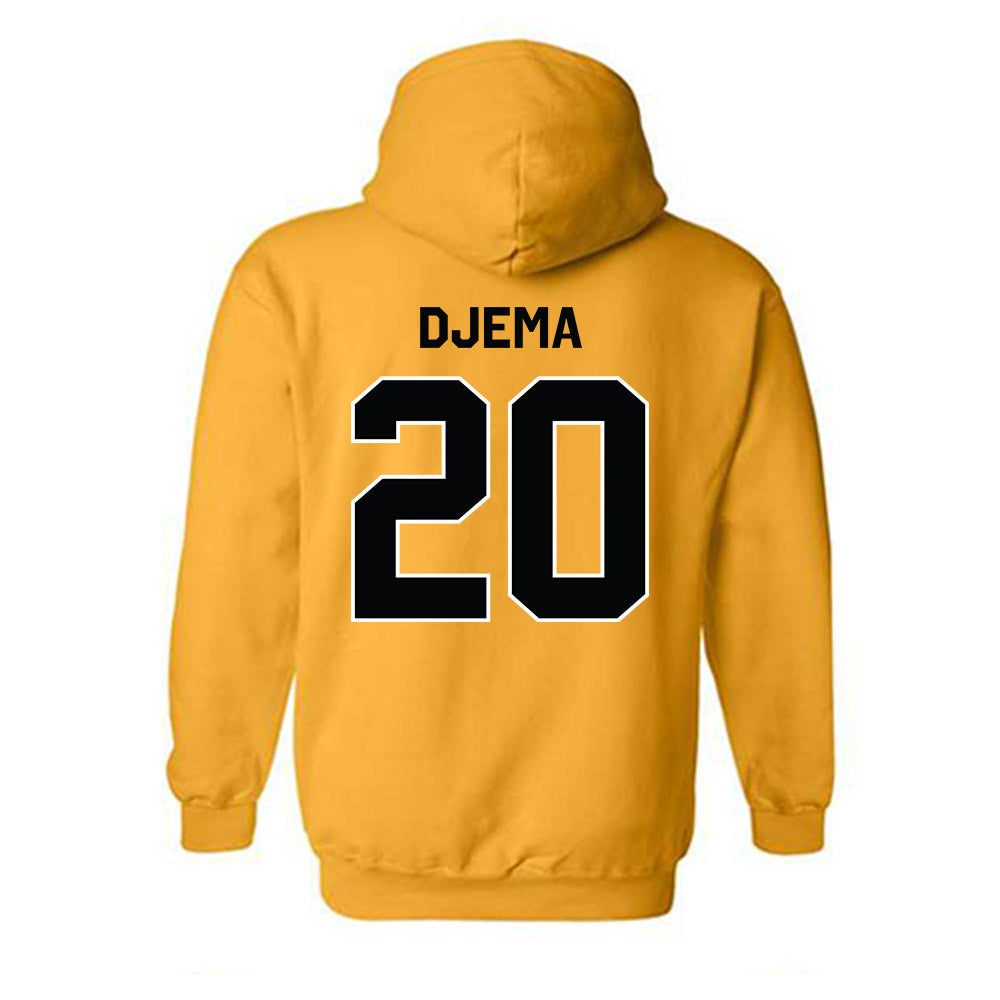 Centre College - NCAA Men's Basketball : Johnny Djema - Classic Shersey Hooded Sweatshirt-1