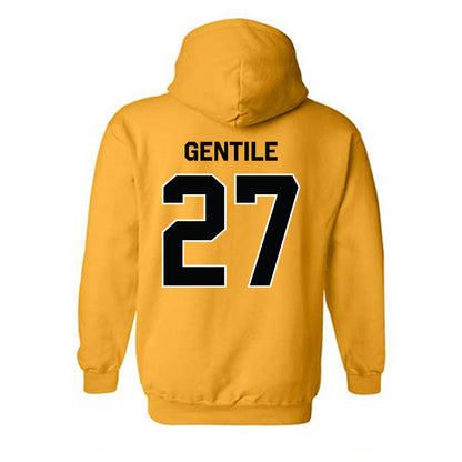Centre College - NCAA Baseball : Austin Gentile - Classic Shersey Hooded Sweatshirt-1