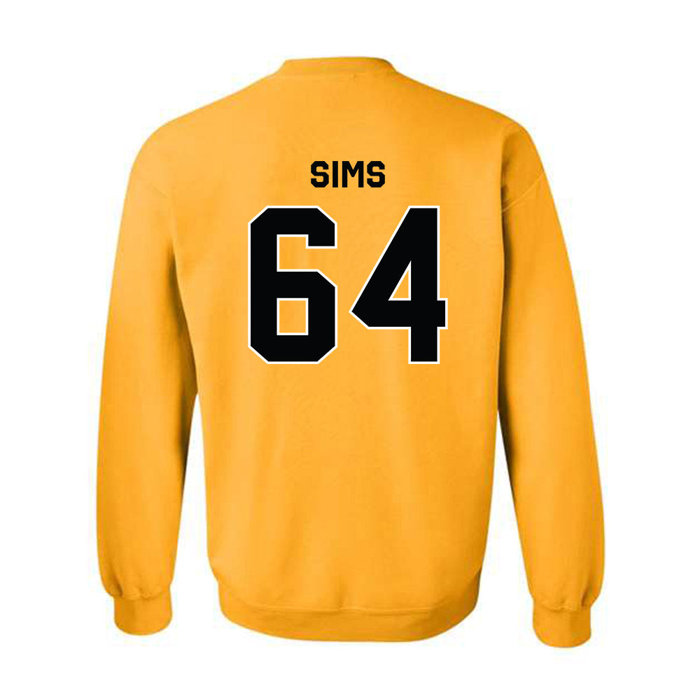 Centre College - NCAA Football : Walker Sims - Classic Shersey Crewneck Sweatshirt-1