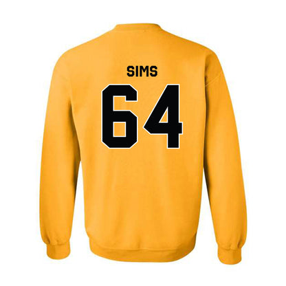 Centre College - NCAA Football : Walker Sims - Classic Shersey Crewneck Sweatshirt-1
