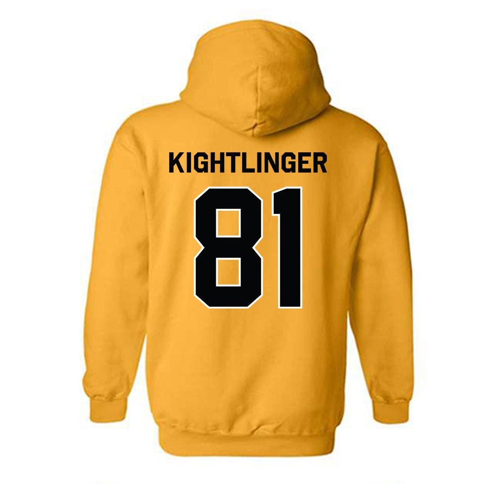 Centre College - NCAA Football : Brooks Kightlinger - Classic Shersey Hooded Sweatshirt-1