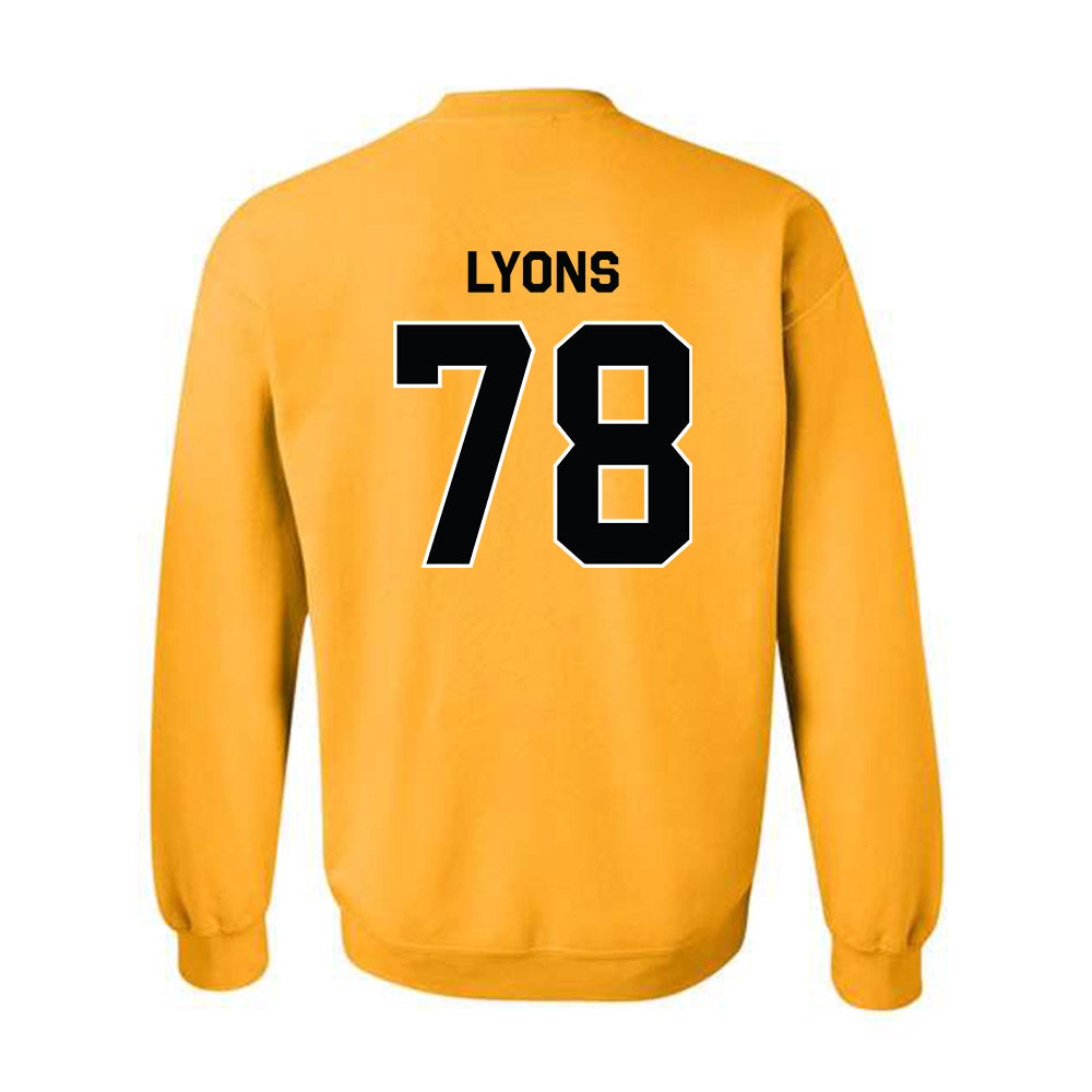 Centre College - NCAA Football : Gabe Lyons - Classic Shersey Crewneck Sweatshirt-1
