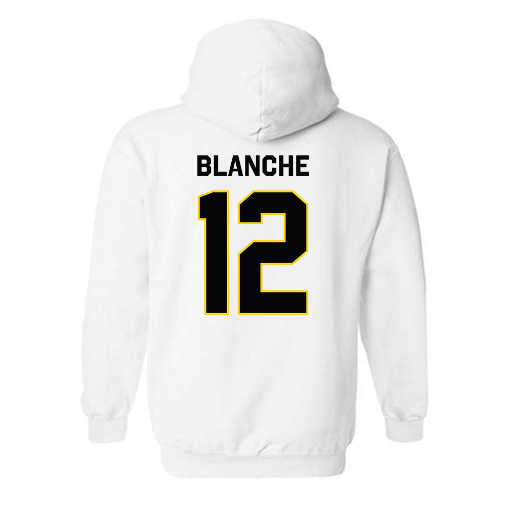 Centre College - NCAA Men's Soccer : Curtis Blanche - Classic Shersey Hooded Sweatshirt-1