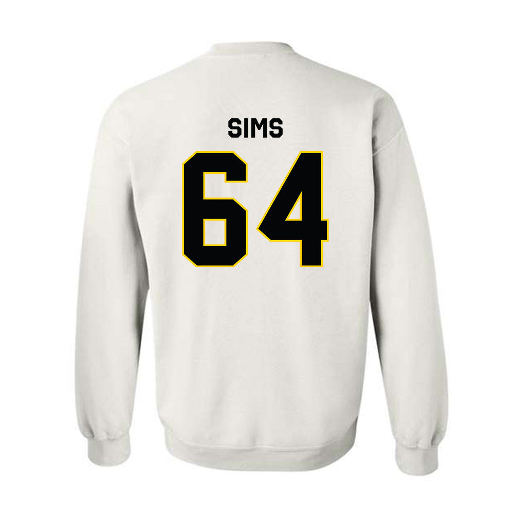 Centre College - NCAA Football : Walker Sims - Classic Shersey Crewneck Sweatshirt-1