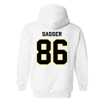 Centre College - NCAA Football : Lucas Sasser - Classic Shersey Hooded Sweatshirt-1