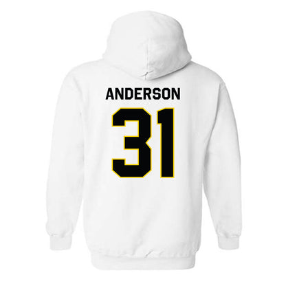 Centre College - NCAA Men's Lacrosse : Sims Anderson - Classic Shersey Hooded Sweatshirt-1