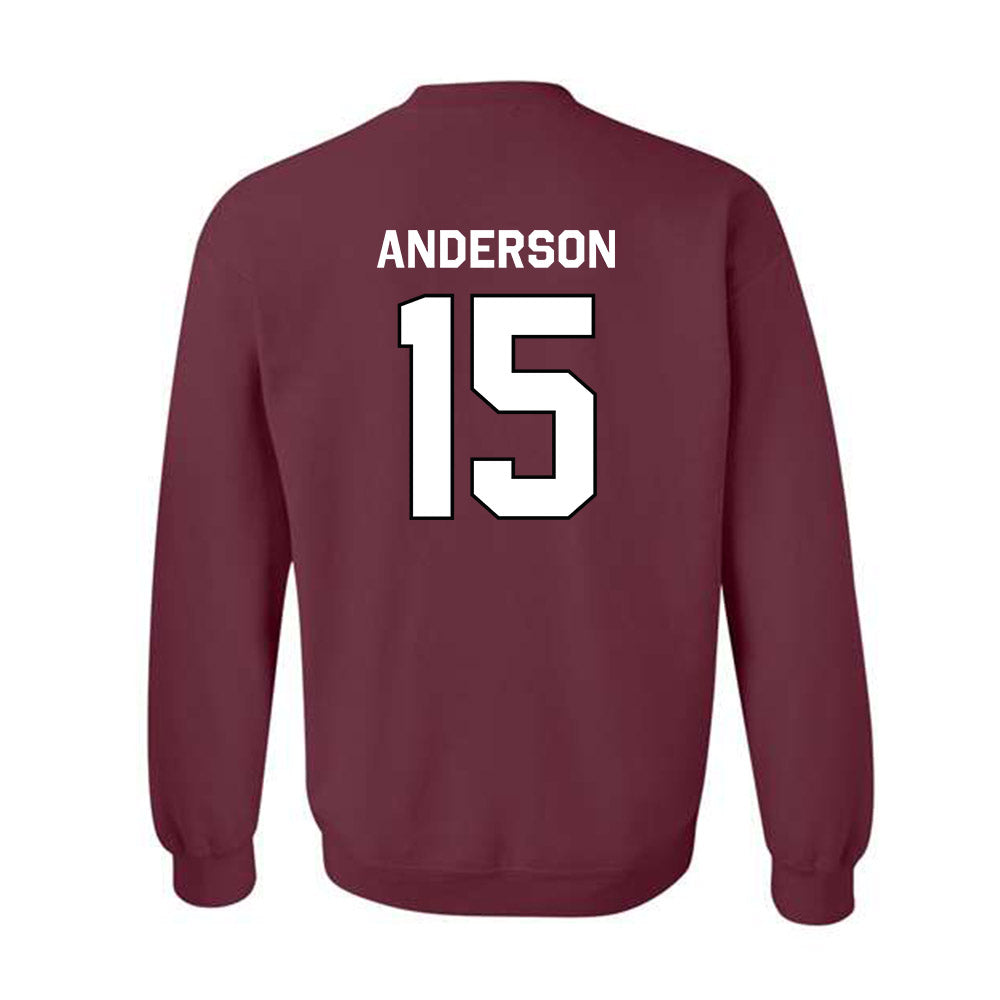 Bellarmine - NCAA Men's Basketball : Luke Anderson - Classic Shersey Crewneck Sweatshirt-1