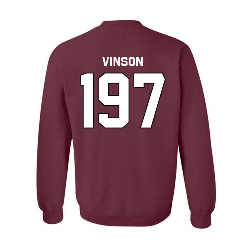 Bellarmine - NCAA Wrestling : Cameron Vinson - Classic Shersey Crewneck Sweatshirt-1