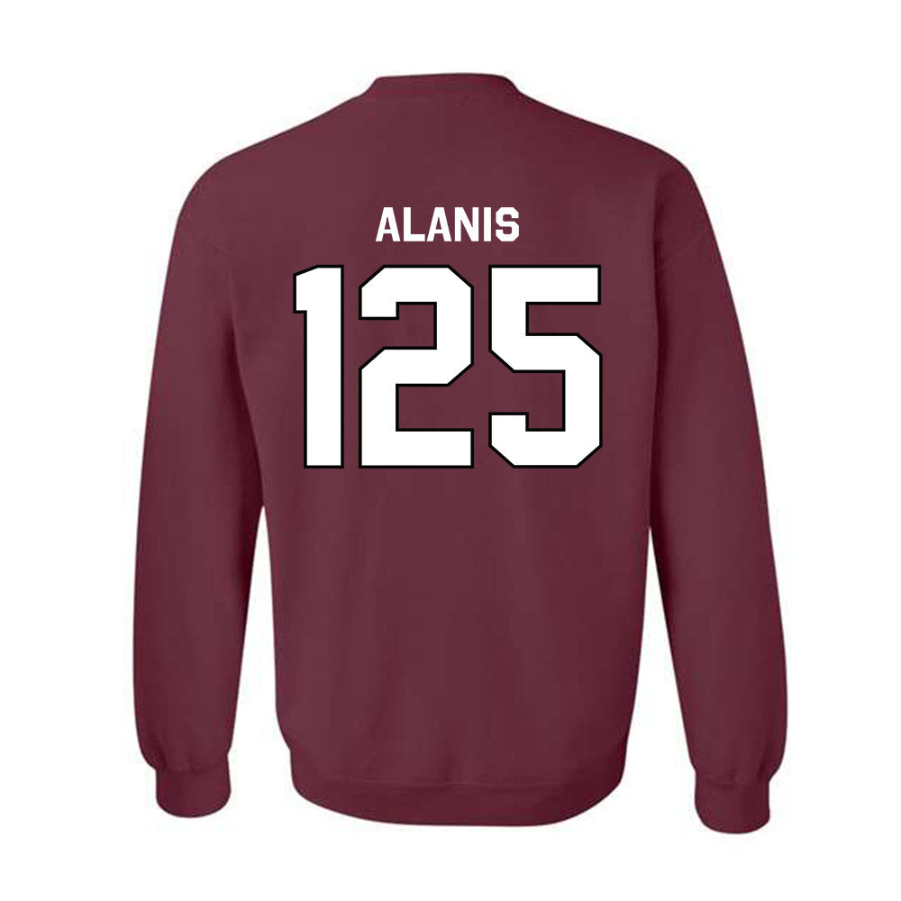 Bellarmine - NCAA Wrestling : Anthony Alanis - Classic Shersey Crewneck Sweatshirt-1