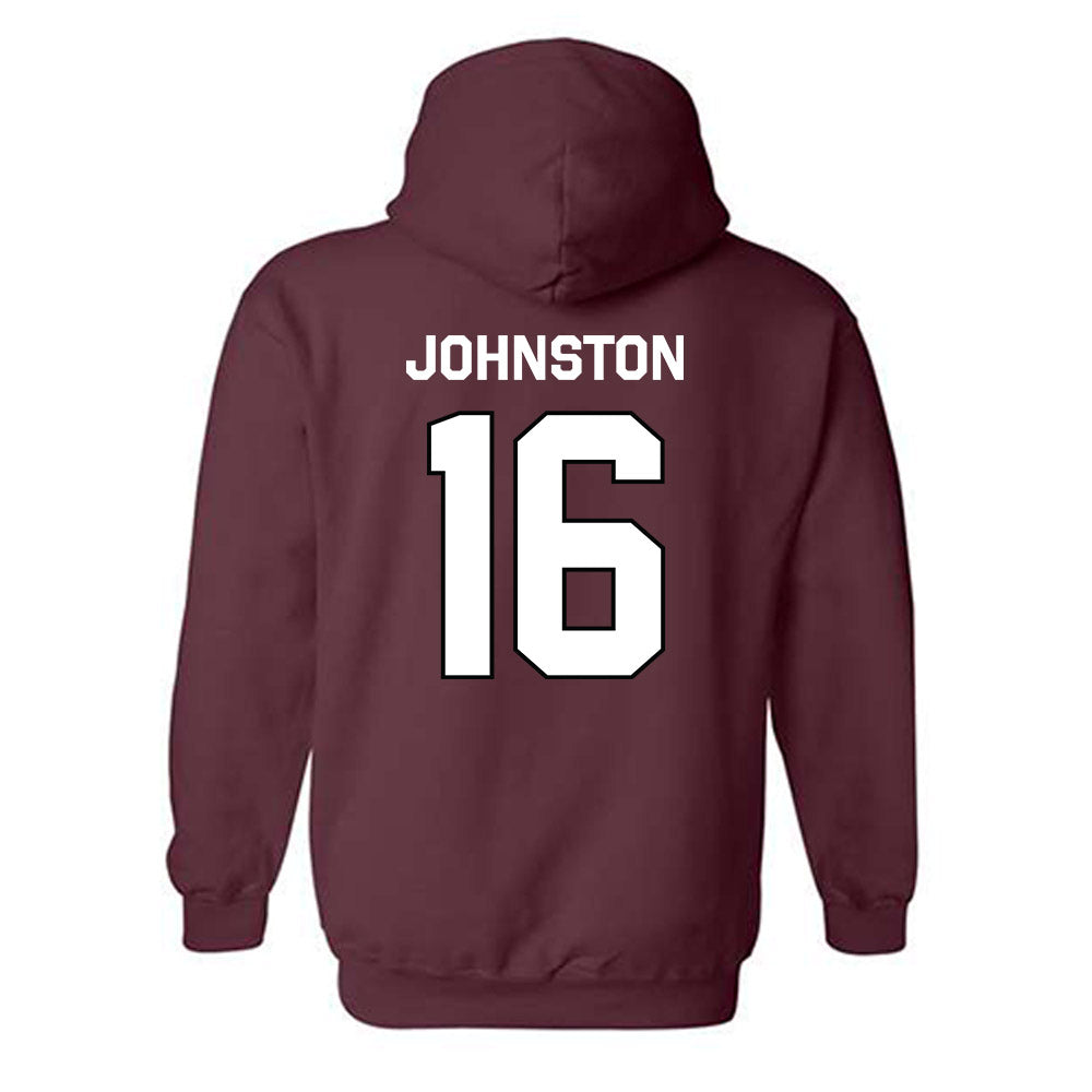 Bellarmine - NCAA Baseball : Connor Johnston - Classic Shersey Hooded Sweatshirt-1