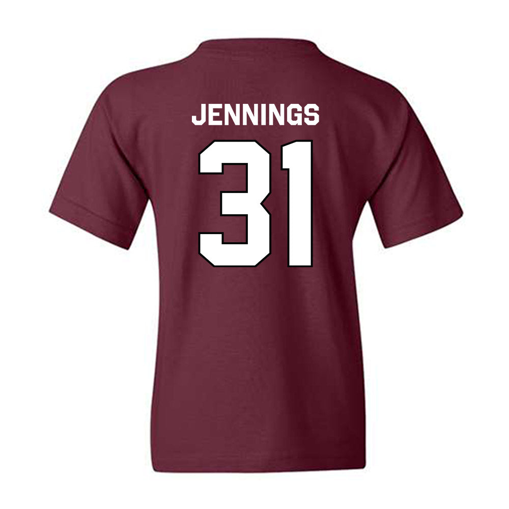Bellarmine - NCAA Baseball : Drew Jennings - Classic Shersey Youth T-Shirt-1