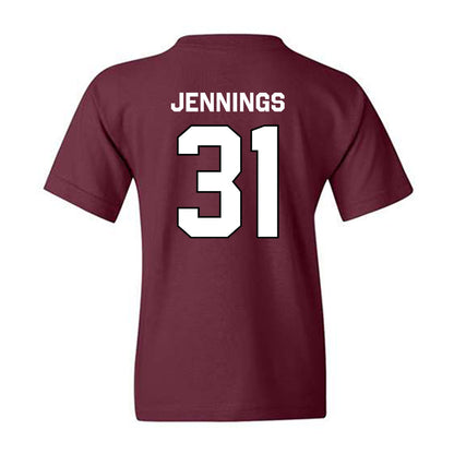 Bellarmine - NCAA Baseball : Drew Jennings - Classic Shersey Youth T-Shirt-1