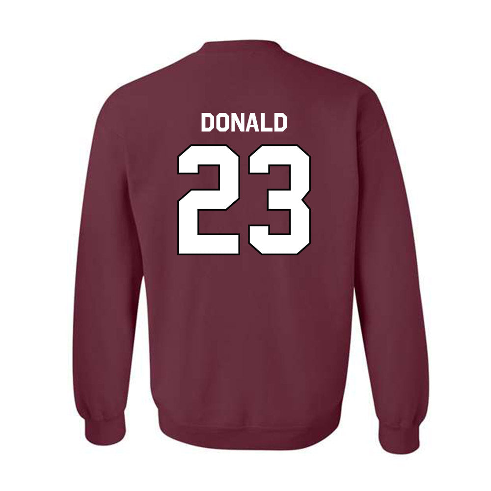 Bellarmine - NCAA Men's Basketball : Sam Donald - Classic Shersey Crewneck Sweatshirt-1