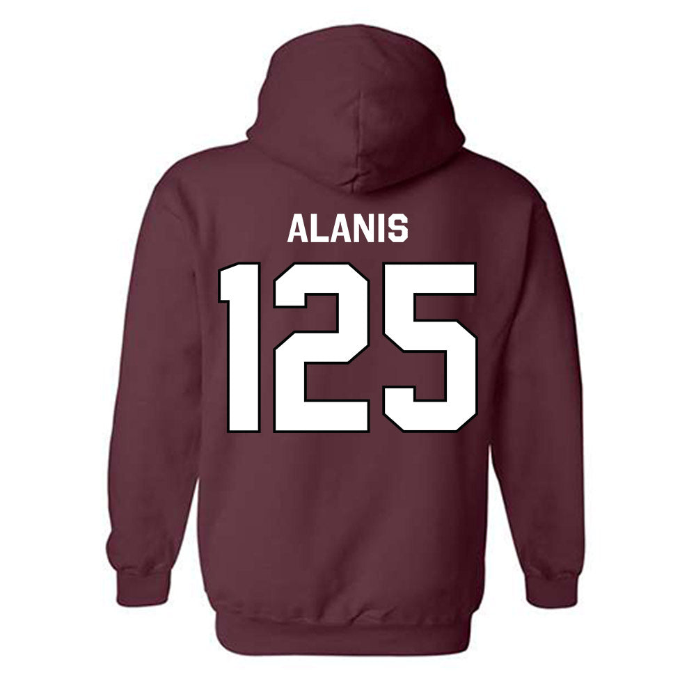 Bellarmine - NCAA Wrestling : Anthony Alanis - Classic Shersey Hooded Sweatshirt-1