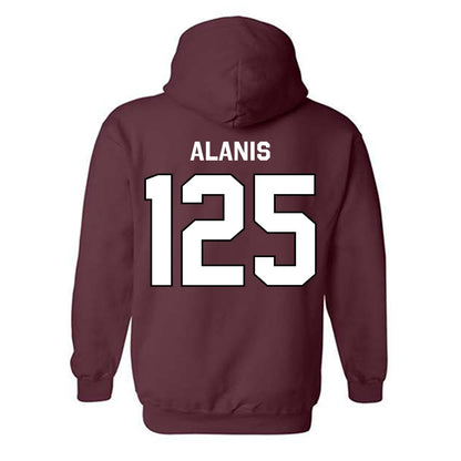 Bellarmine - NCAA Wrestling : Anthony Alanis - Classic Shersey Hooded Sweatshirt-1