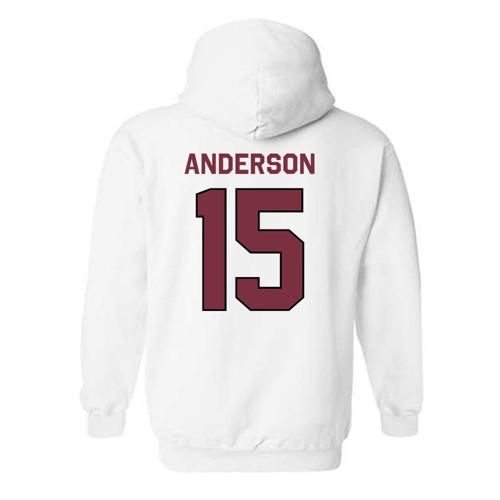 Bellarmine - NCAA Men's Basketball : Luke Anderson - Classic Shersey Hooded Sweatshirt-1