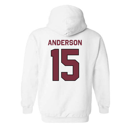 Bellarmine - NCAA Men's Basketball : Luke Anderson - Classic Shersey Hooded Sweatshirt-1