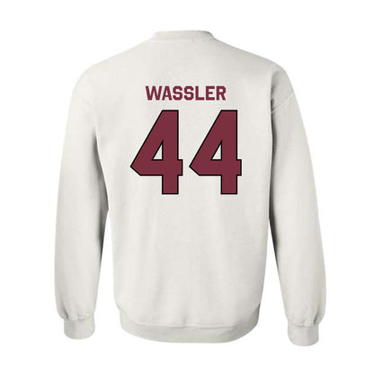 Bellarmine - NCAA Men's Basketball : Jacob Wassler - Classic Shersey Crewneck Sweatshirt-1