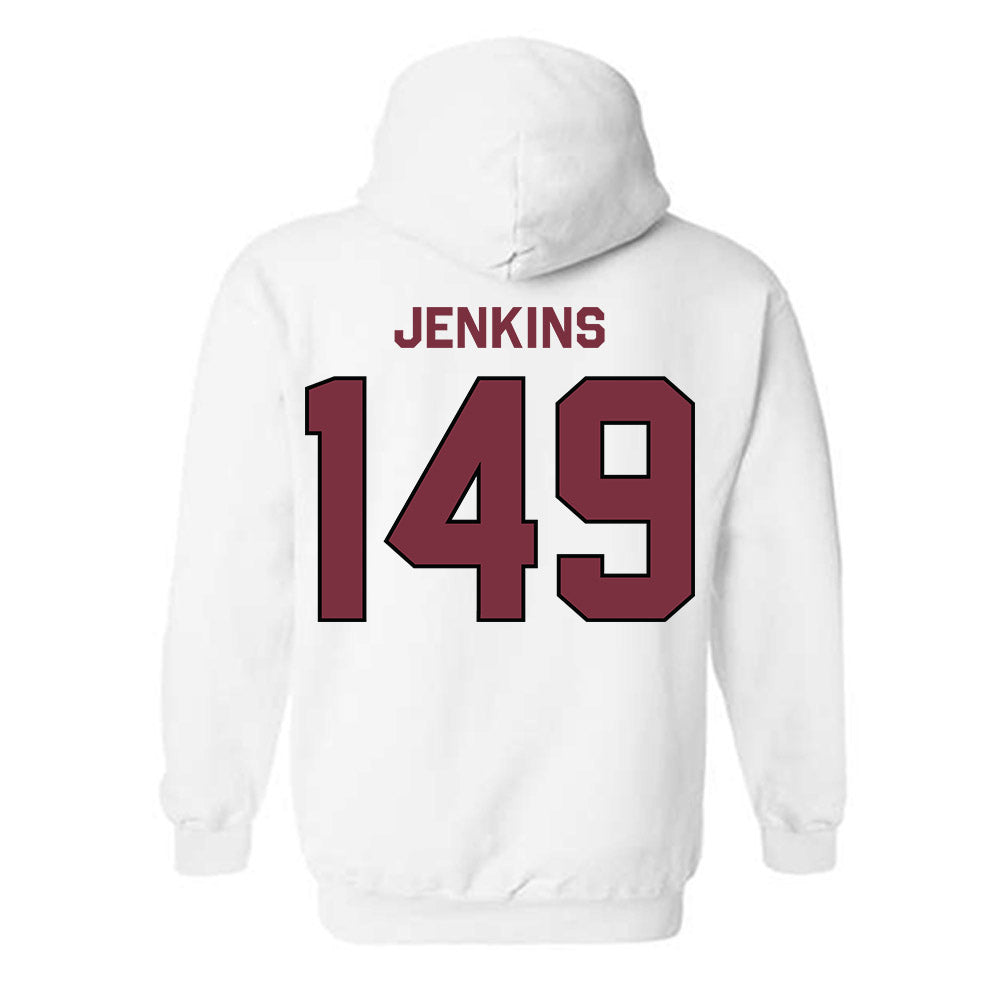 Bellarmine - NCAA Wrestling : Hunter Jenkins - Classic Shersey Hooded Sweatshirt-1