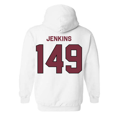 Bellarmine - NCAA Wrestling : Hunter Jenkins - Classic Shersey Hooded Sweatshirt-1