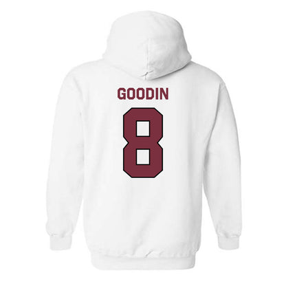 Bellarmine - NCAA Men's Basketball : Kenyon Goodin - Classic Shersey Hooded Sweatshirt-1