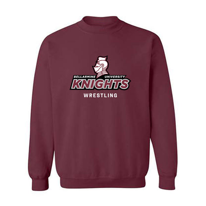 Bellarmine - NCAA Wrestling : Robby Nelson - Classic Shersey Crewneck Sweatshirt-0