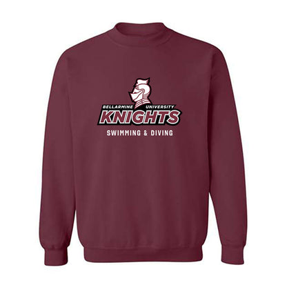 Bellarmine - NCAA Men's Swimming & Diving : Zachary Preen - Classic Shersey Crewneck Sweatshirt-0