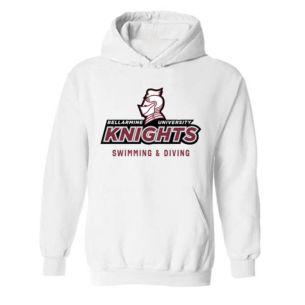 Bellarmine - NCAA Men's Swimming & Diving : Zachary Preen - Classic Shersey Hooded Sweatshirt-0