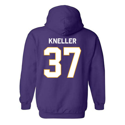 Albany - NCAA Baseball : Tyler Kneller - Classic Shersey Hooded Sweatshirt-1