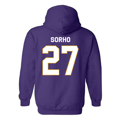 Albany - NCAA Women's Lacrosse : Zareena Sorho - Classic Shersey Hooded Sweatshirt-1