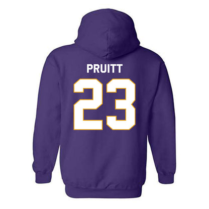 Albany - NCAA Football : Jeremiah Pruitt - Classic Shersey Hooded Sweatshirt-1