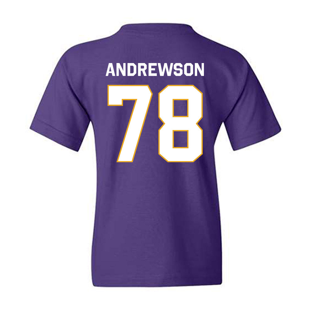 Albany - NCAA Football : Noah Andrewson - Classic Shersey Youth T-Shirt-1