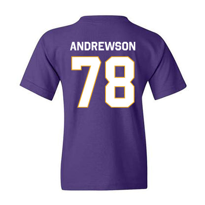 Albany - NCAA Football : Noah Andrewson - Classic Shersey Youth T-Shirt-1