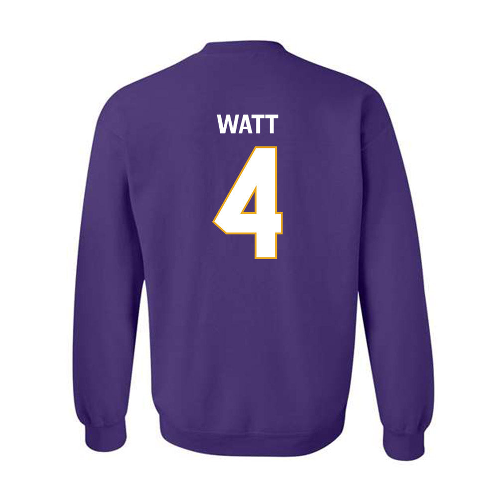 Albany - NCAA Men's Soccer : Lucas Watt - Classic Shersey Crewneck Sweatshirt-1