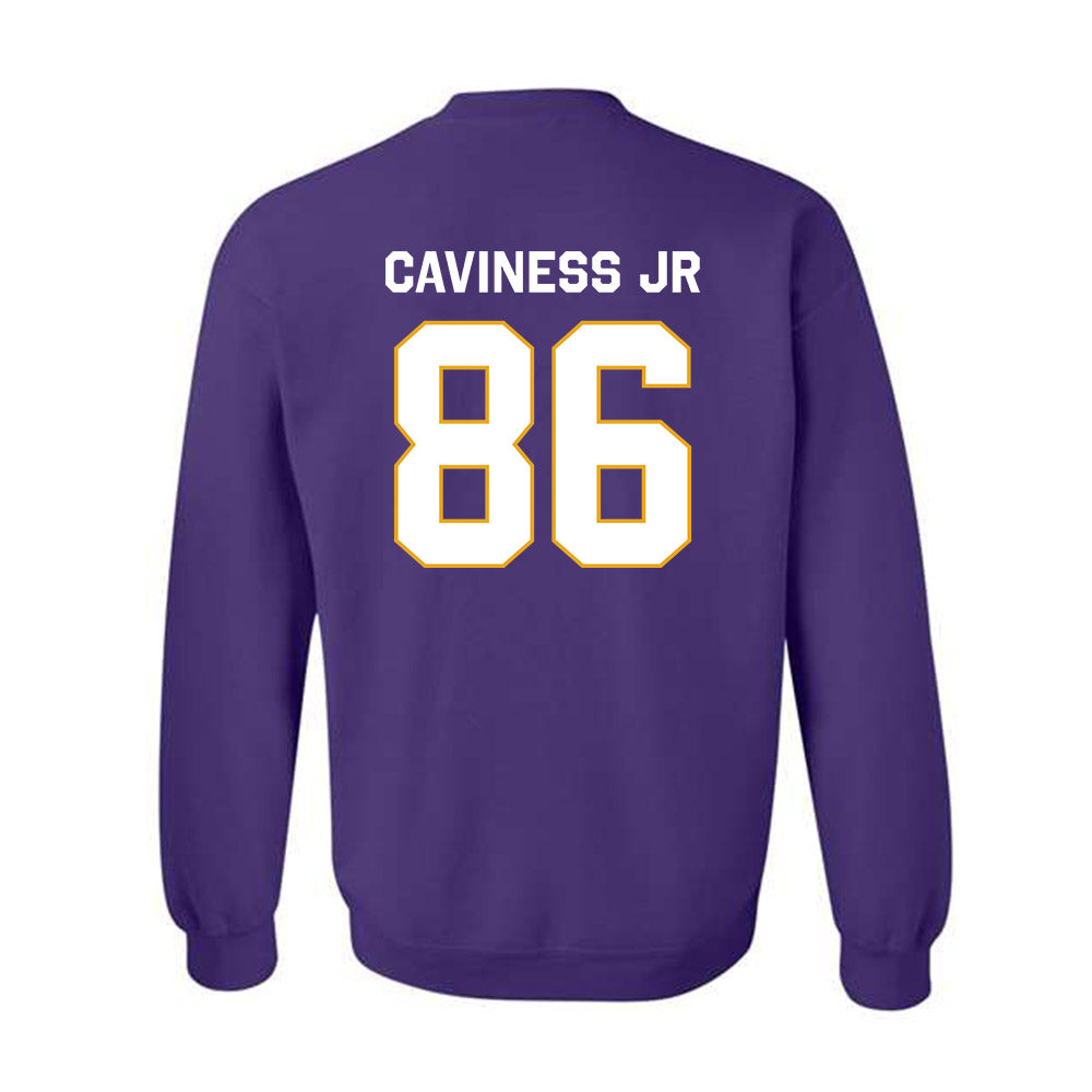 Albany - NCAA Football : Ashanti Caviness Jr - Classic Shersey Crewneck Sweatshirt-1