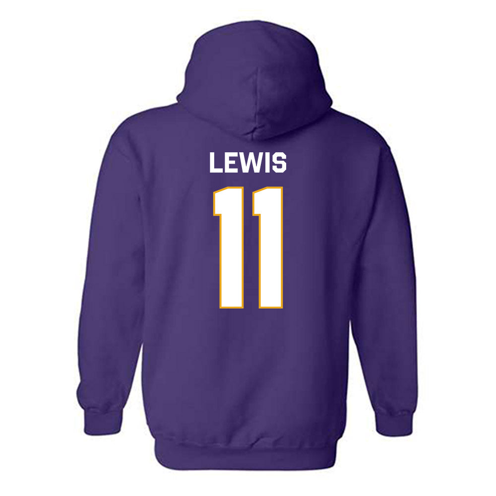 Albany - NCAA Football : Shawan Lewis - Classic Shersey Hooded Sweatshirt-1
