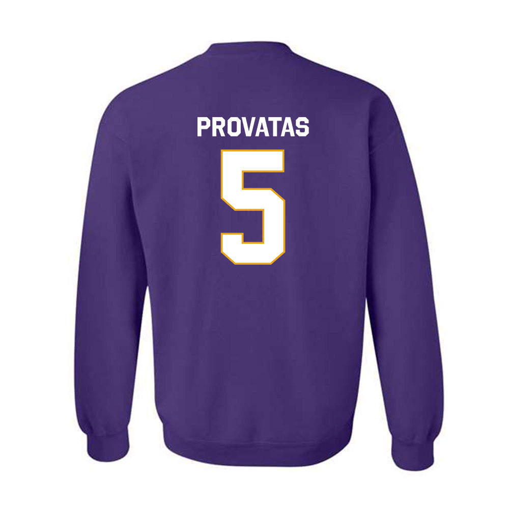Albany - NCAA Women's Volleyball : Kiki Provatas - Classic Shersey Crewneck Sweatshirt-1