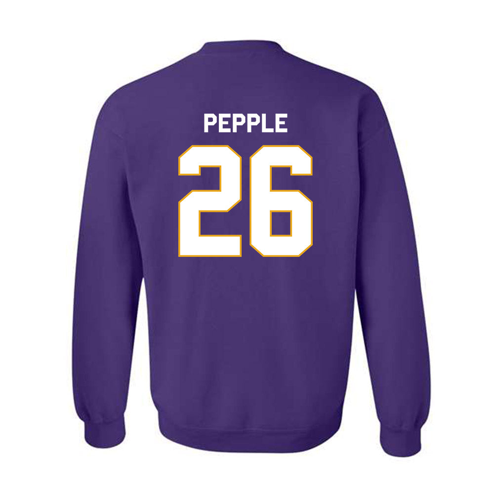 Albany - NCAA Men's Soccer : David Pepple - Classic Shersey Crewneck Sweatshirt-1
