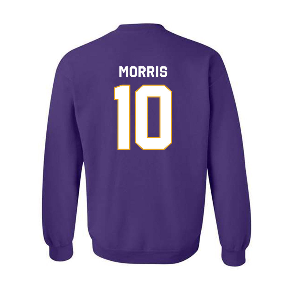 Albany - NCAA Baseball : Logan Morris - Classic Shersey Crewneck Sweatshirt-1