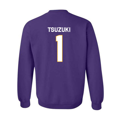 Albany - NCAA Men's Soccer : Kodai Tsuzuki - Classic Shersey Crewneck Sweatshirt-1