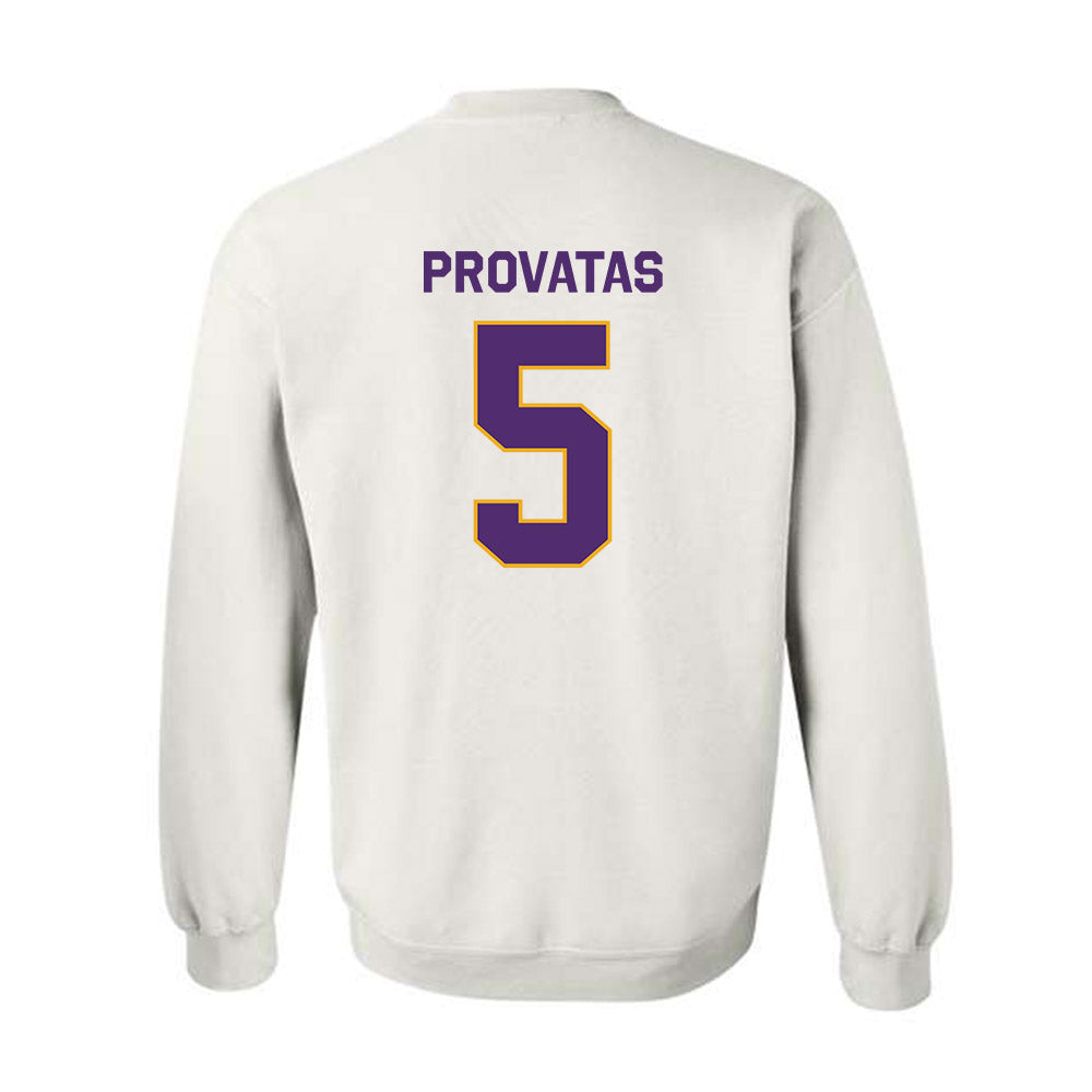 Albany - NCAA Women's Volleyball : Kiki Provatas - Classic Shersey Crewneck Sweatshirt-1