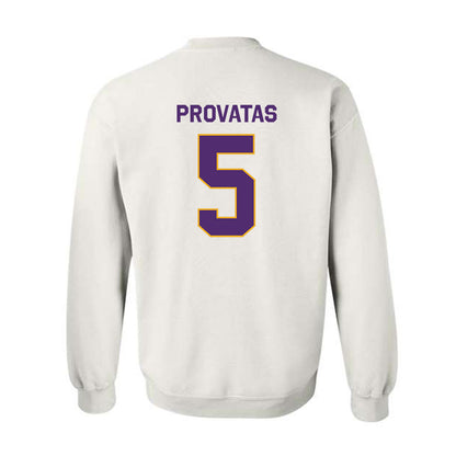 Albany - NCAA Women's Volleyball : Kiki Provatas - Classic Shersey Crewneck Sweatshirt-1