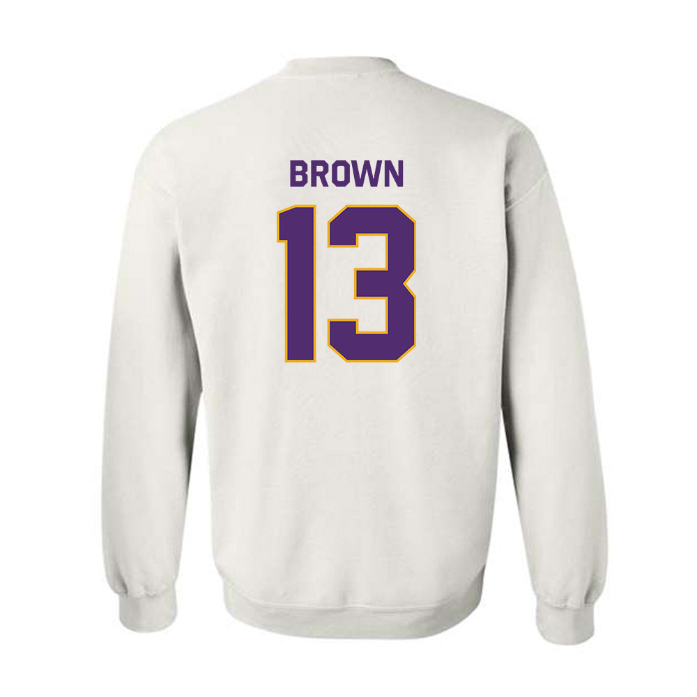 Albany - NCAA Men's Track & Field : Amar Brown - Classic Shersey Crewneck Sweatshirt-1